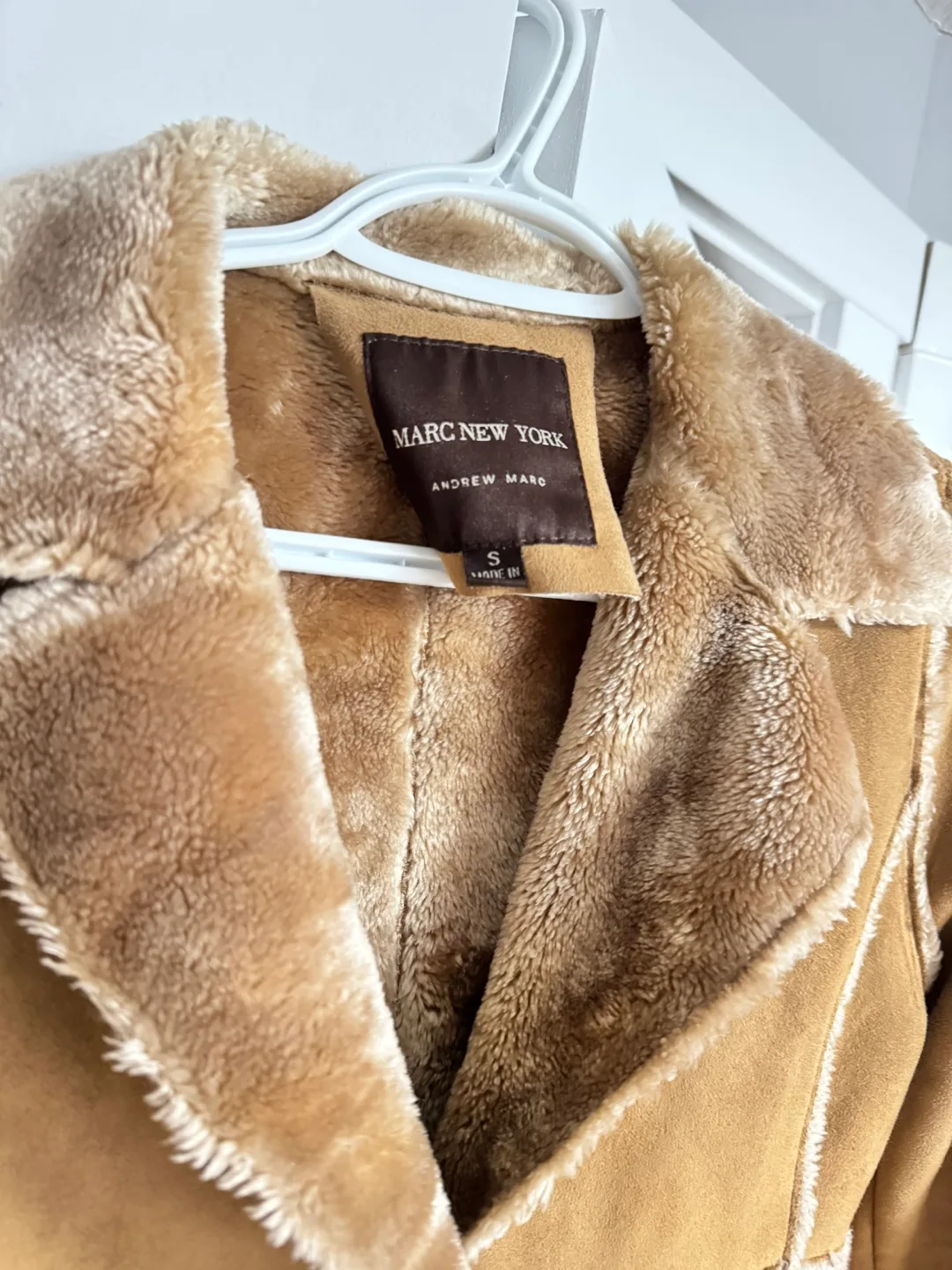 Marc New York Andrew Marc Suede and Faux Fur Coat - Size Small image indicator(2)