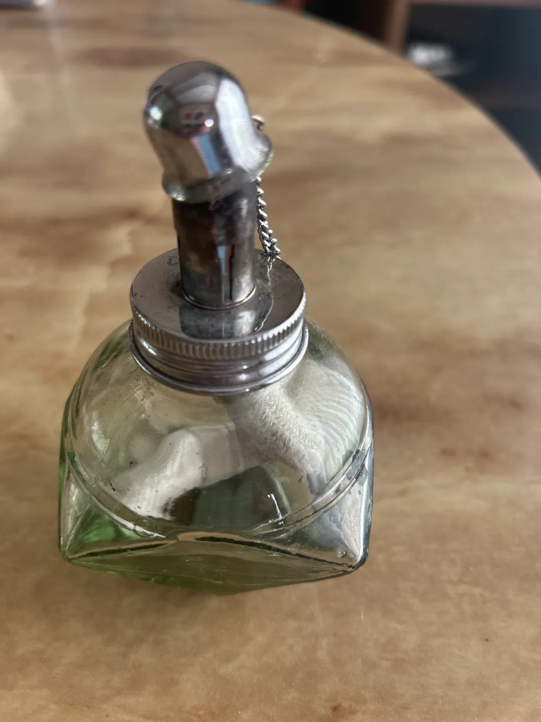 Vintage Glass Lamp Burner image indicator(2)