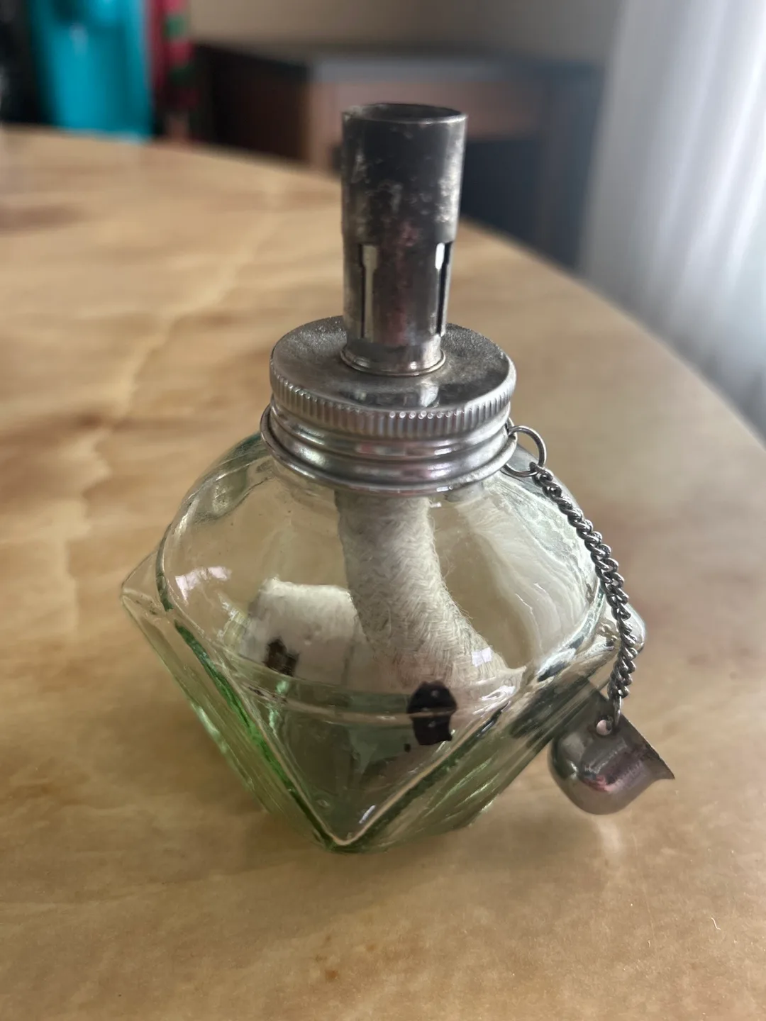 Vintage Glass Lamp Burner thumbnail