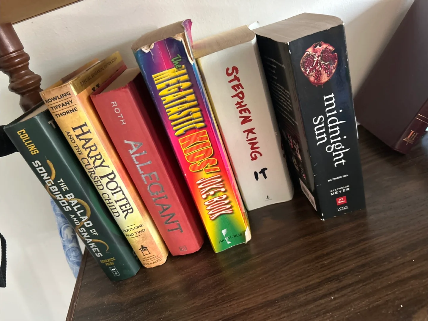 Collection of six used young adult and fantasy novels thumbnail