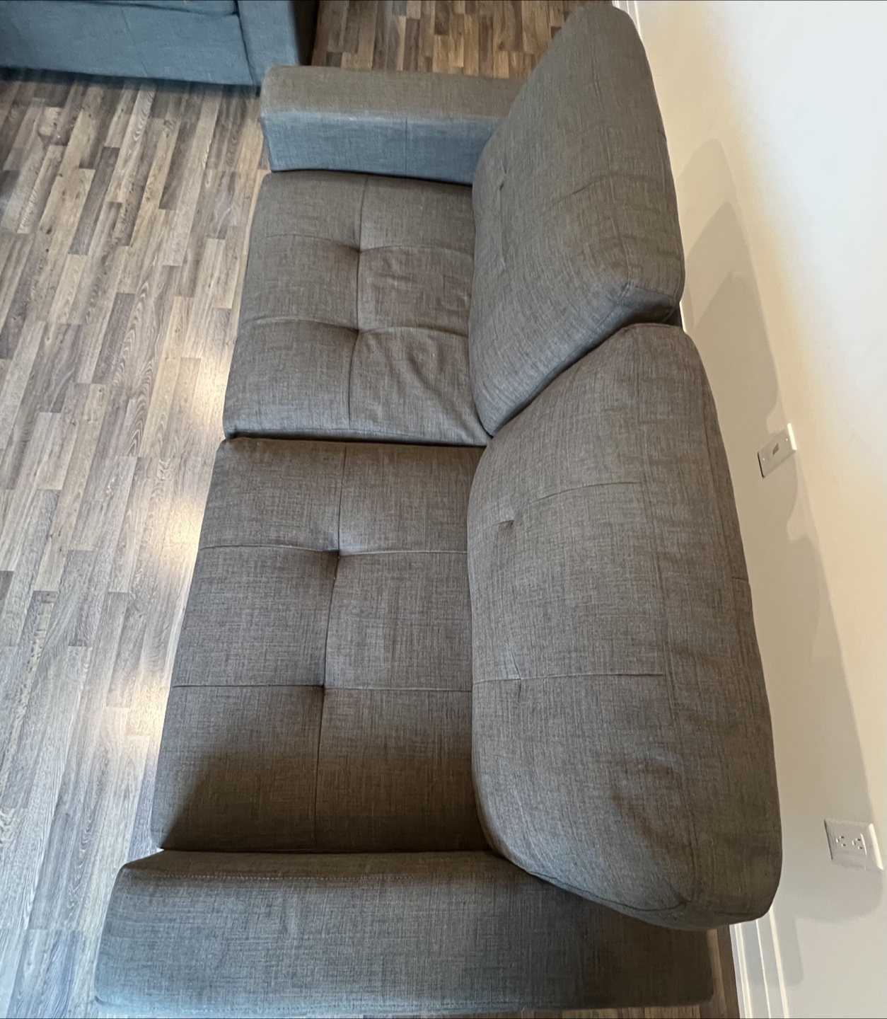 Dark Grey Two-Seater Sofa - photo 4
