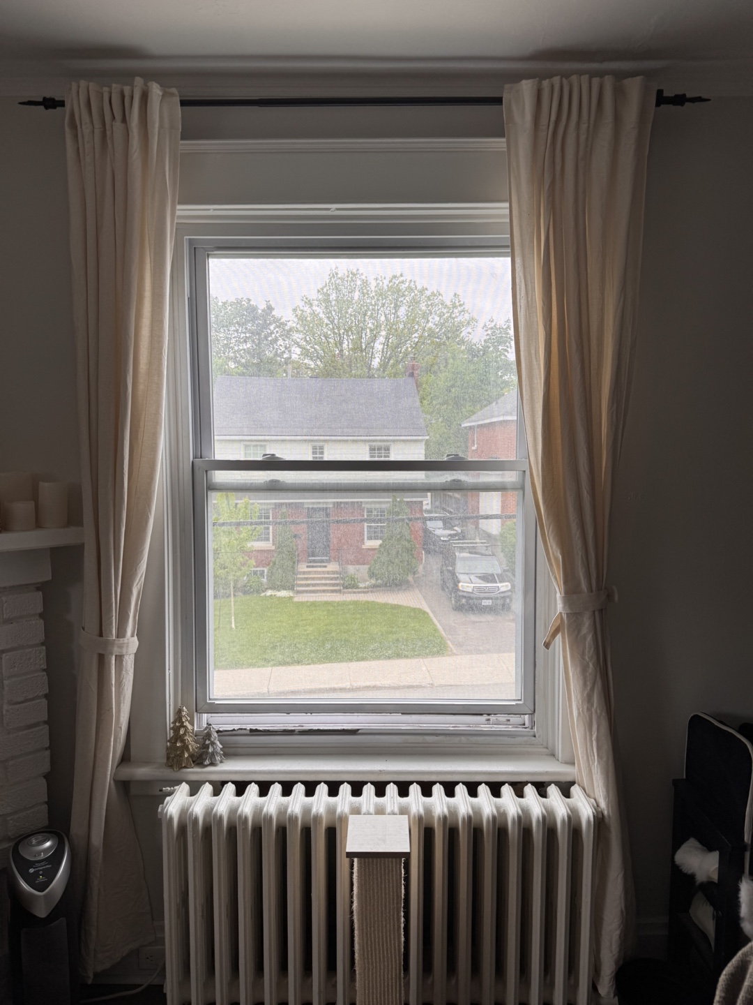IKEA LENDA Curtains - Beige - 56" x 98"