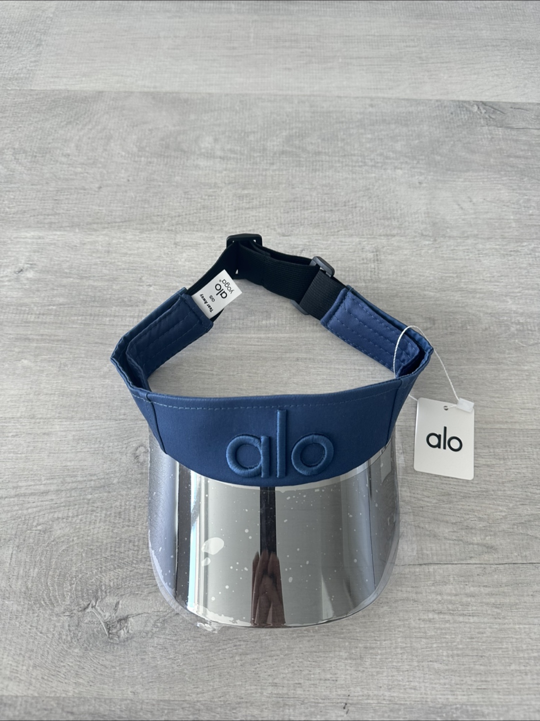 Alo Yoga 3-Piece Set: Hoodie, Joggers & Visor - Navy - photo 5