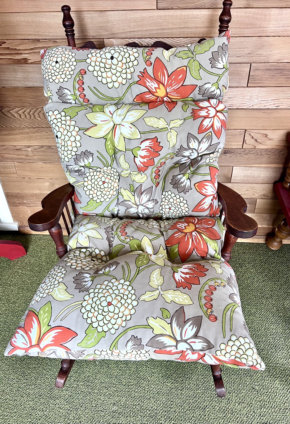 Outdoor/indoor chair cushion and 2 pillow cushions - photo 2