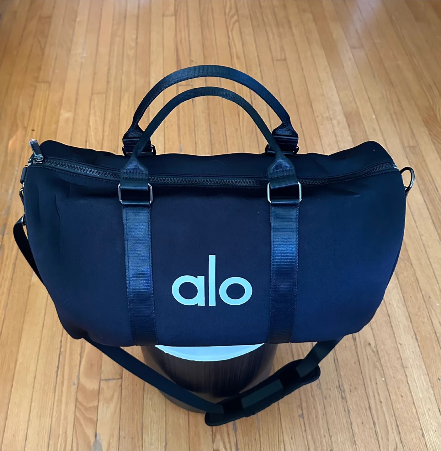 Alo Yoga Black Duffle Bag -  Brand New & Authentic thumbnail