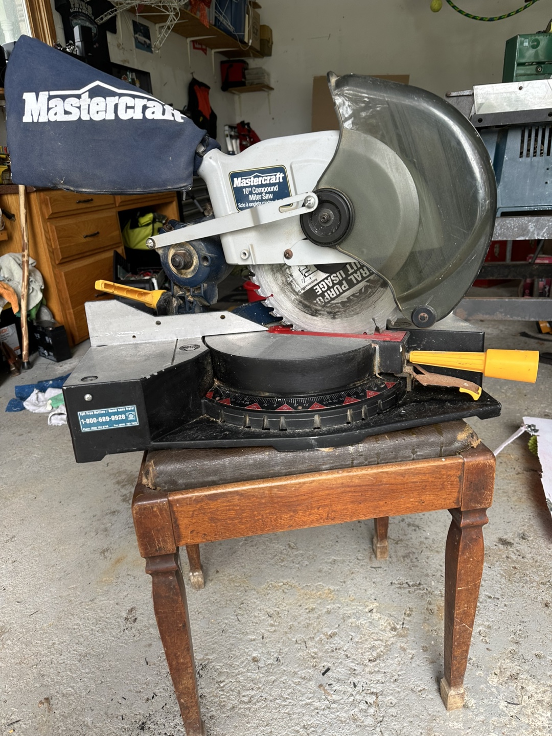 Mastercraft 10" Compound Miter Saw