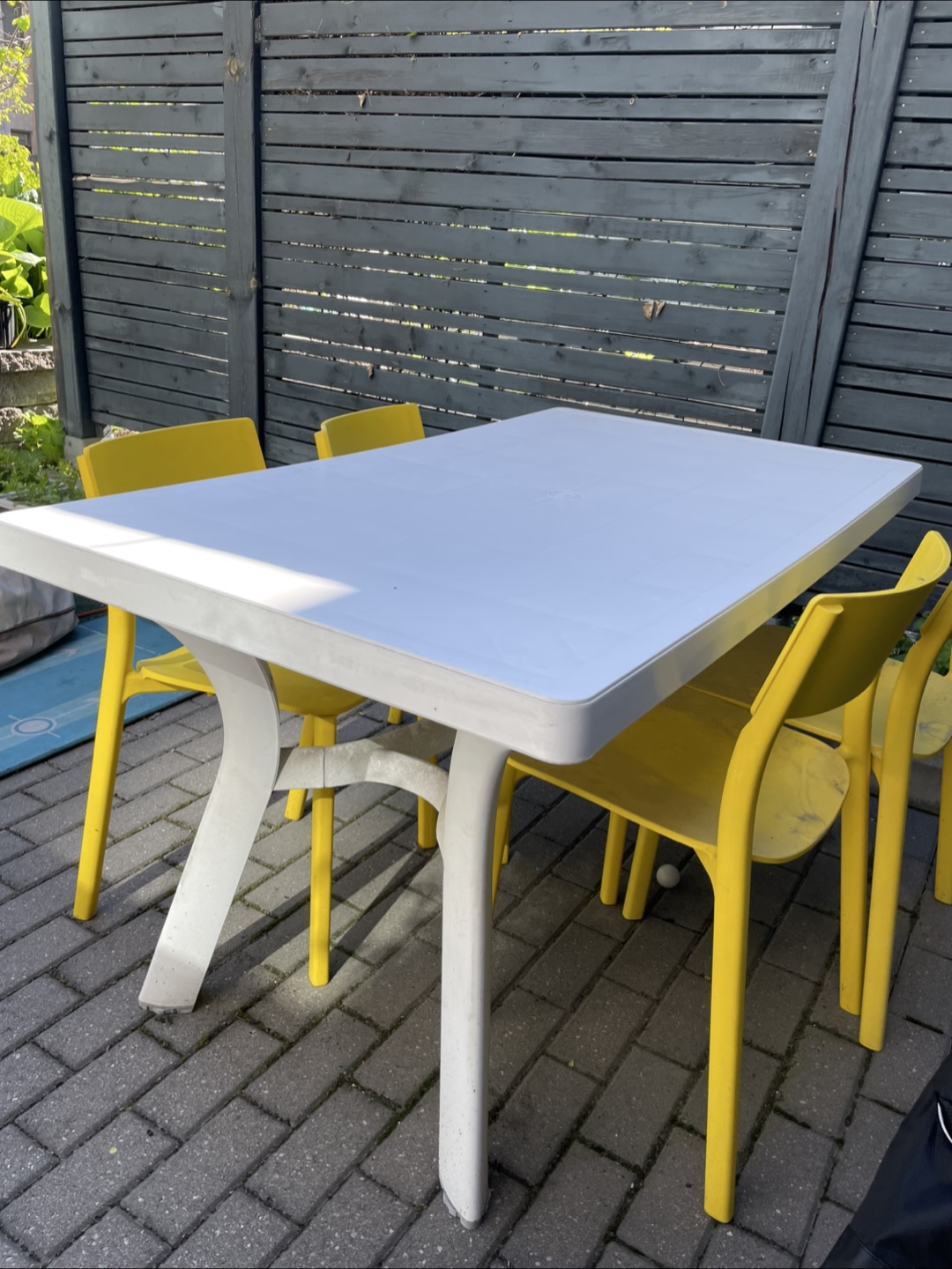 Aceves  4-Person Outdoor Rectangular Patio Dining Table Set - photo 2