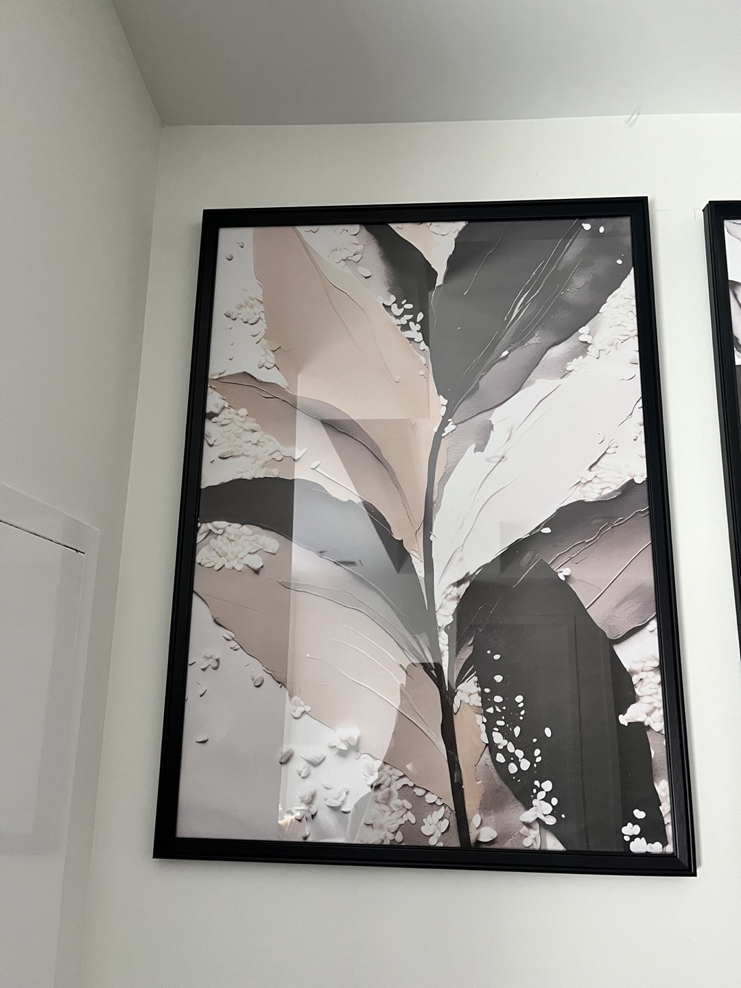 3 Abstract Leaf Prints - photo 3