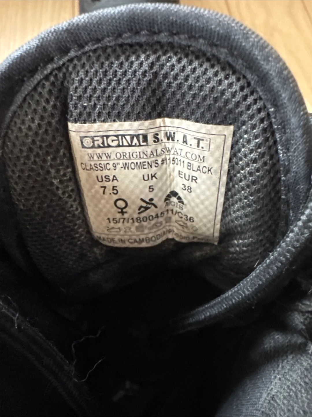 Original SWAT Classic Women's Boots - Size 7.5 image indicator(3)