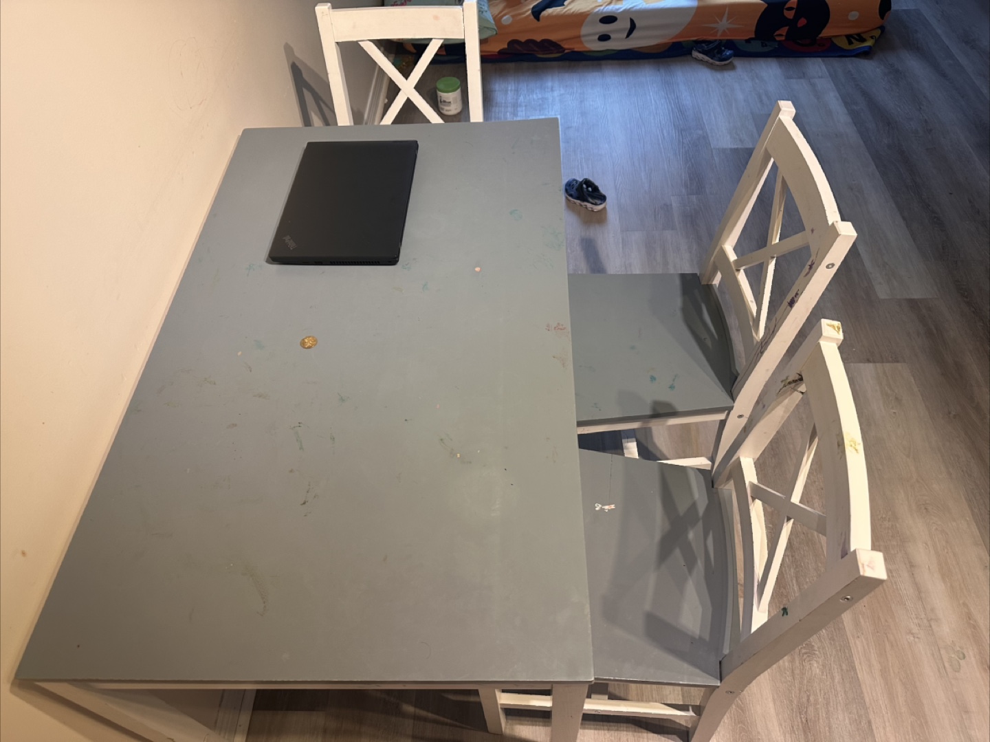 Table and 4 Chairs Set - photo 2