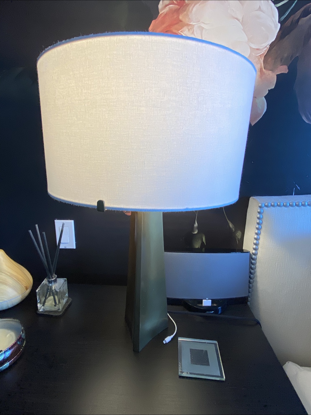 Modern Table Lamp with Linen Shade