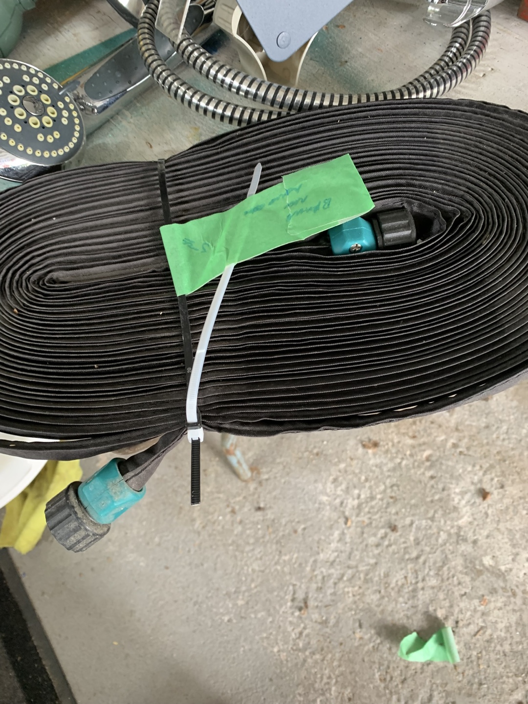 Black soaker hose