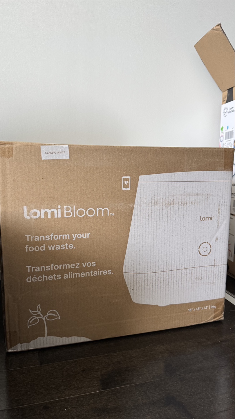 Lomi Bloom Food Composter - Brand New in Box