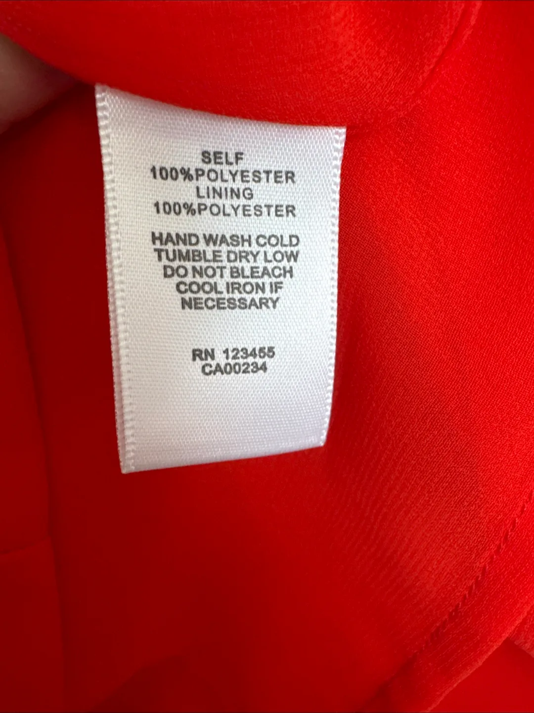 Red Cold Shoulder Mini Dress - Size XS/TP image indicator(5)