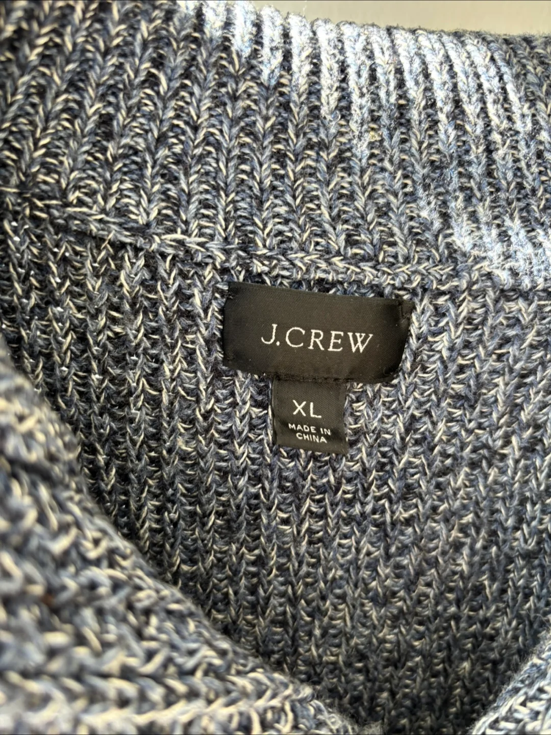 J.Crew Men's XL Shawl Collar Cardigan Sweater image indicator(6)
