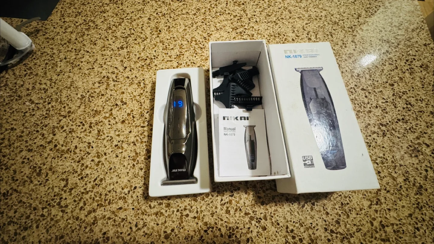 New NK-1079 Rechargeable Hair Trimmer thumbnail