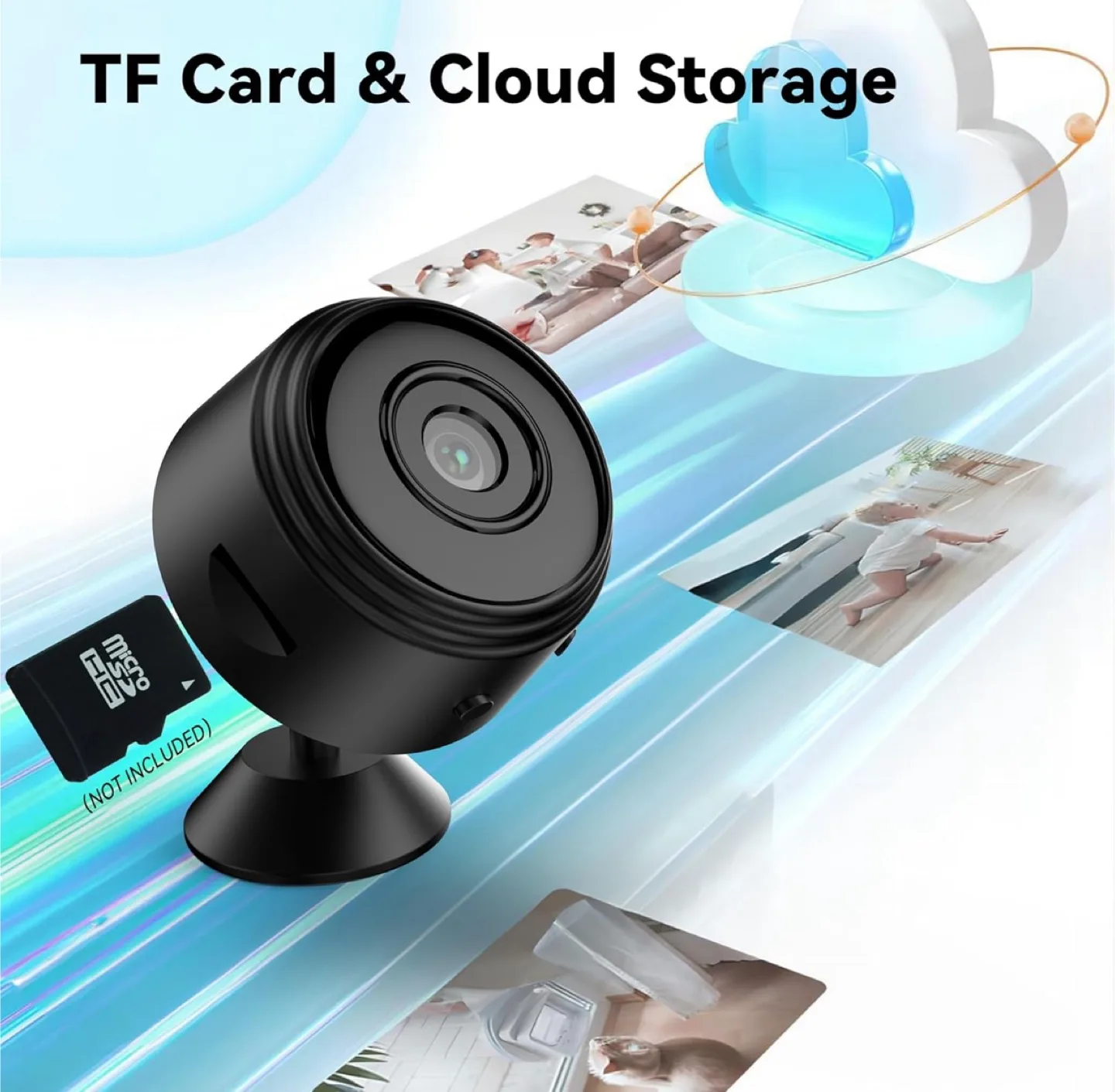 3x FlyCam A9 Mini Wireless IP Cameras thumbnail