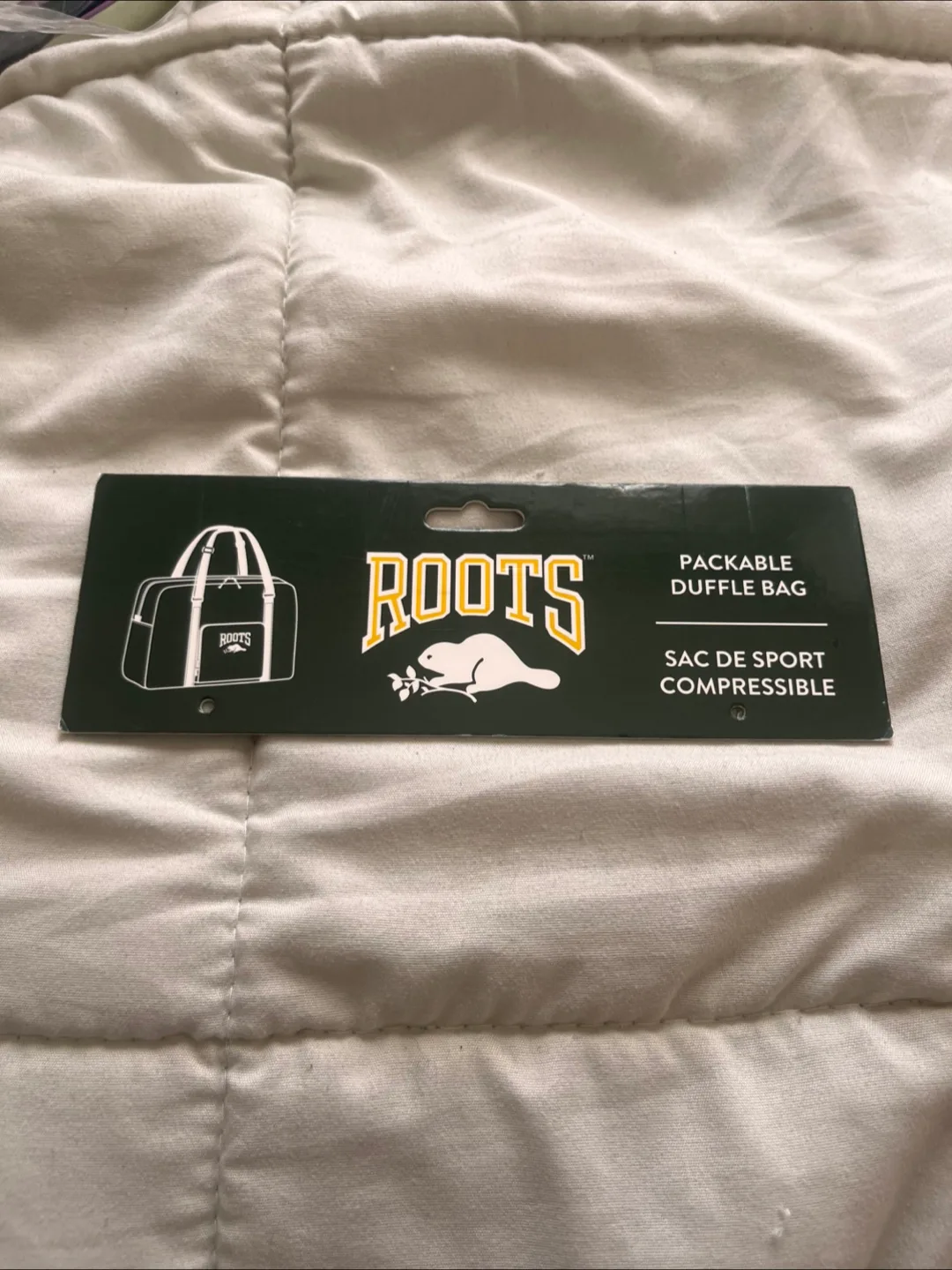 Roots Black and Grey Travel Duffle Bag image indicator(6)