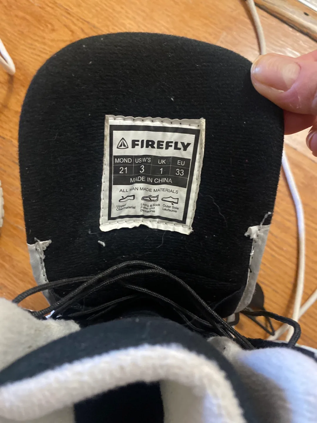 Firefly Kids' Snowboard Boots Size 3 image indicator(2)