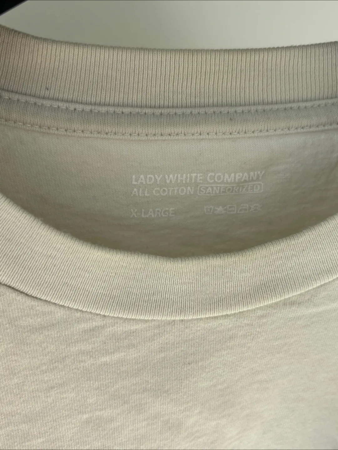 Lady White Company Sanforized Pocket Tee - X-Large image indicator(2)