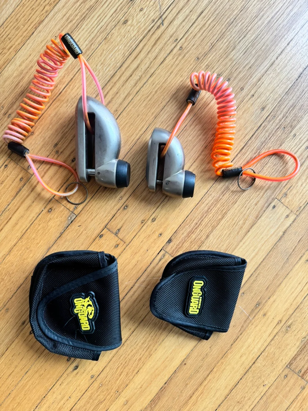 Two OnGuard Bike Locks with Cases thumbnail