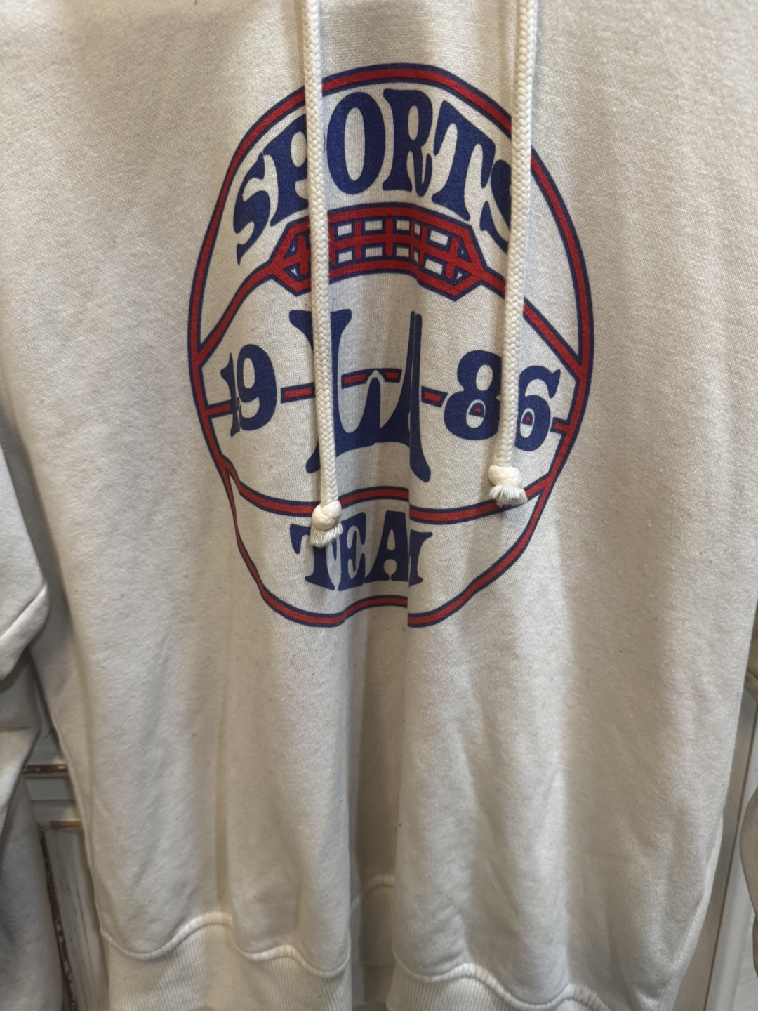 Cream-Colored LA Sports Team Hoodie - photo 4