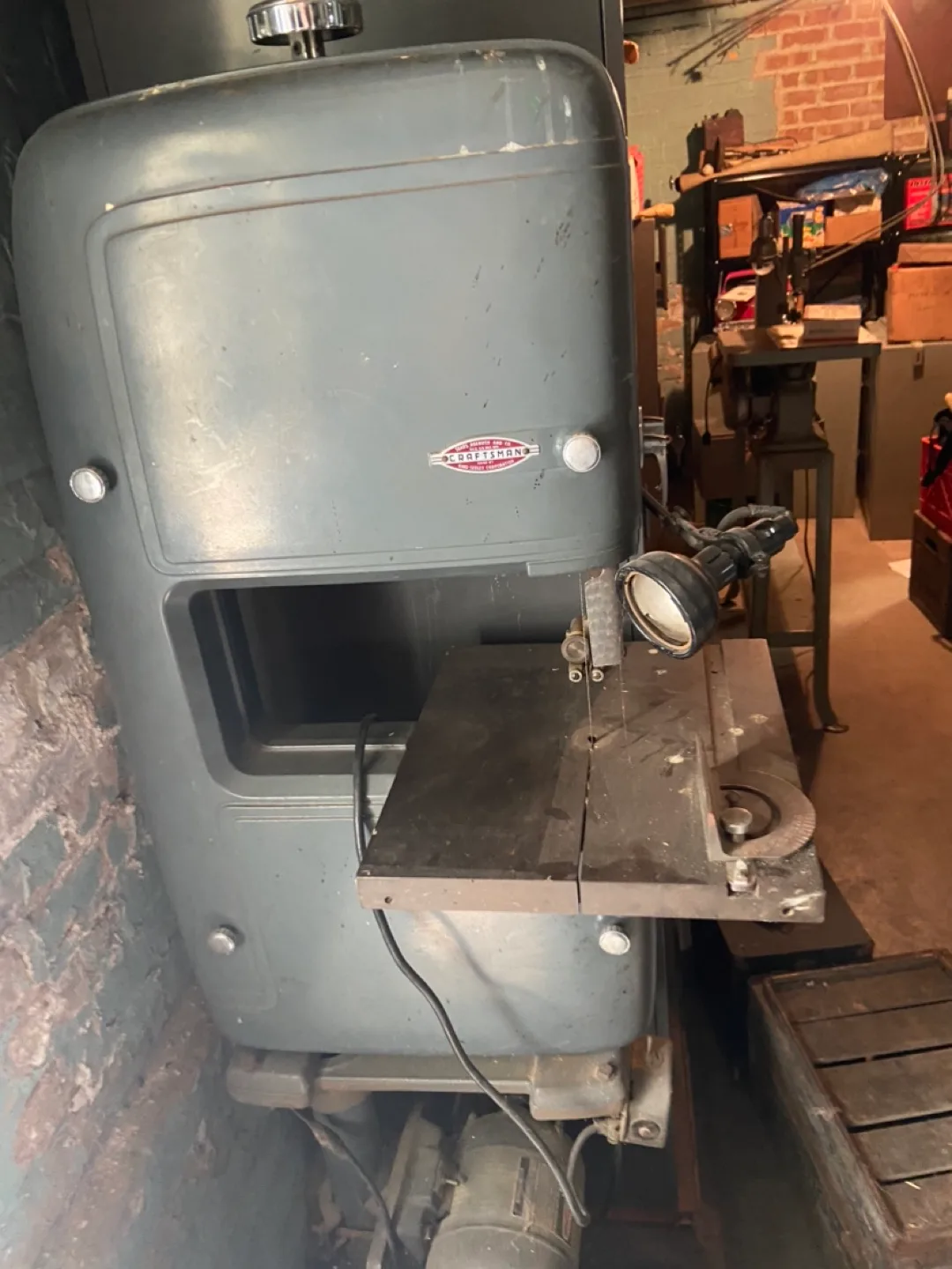 Vintage Metal Craftsman Band Saw thumbnail