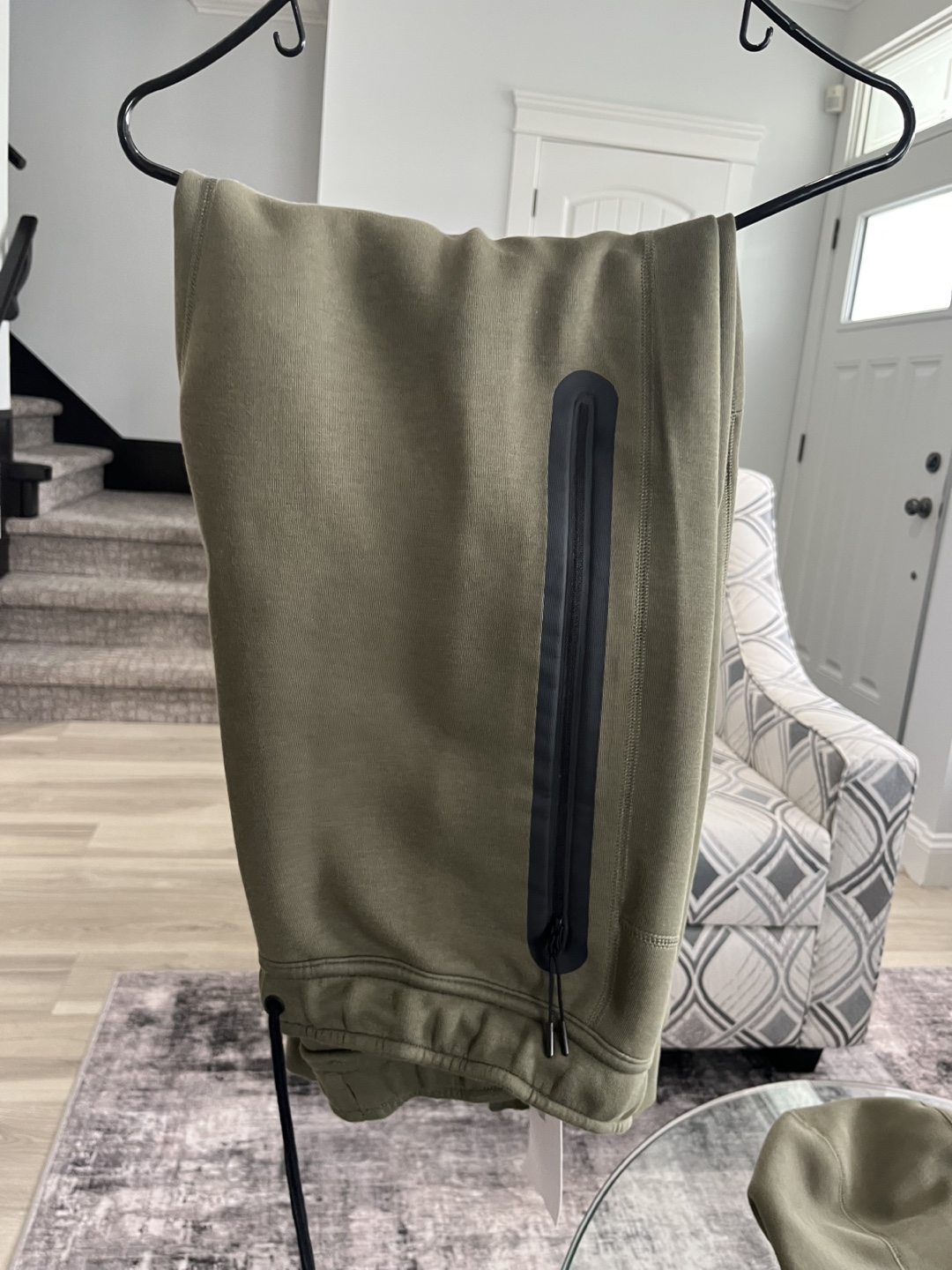 Brand New Nike Tech Fleece tracksuit - Olive Green Mens L - photo 4