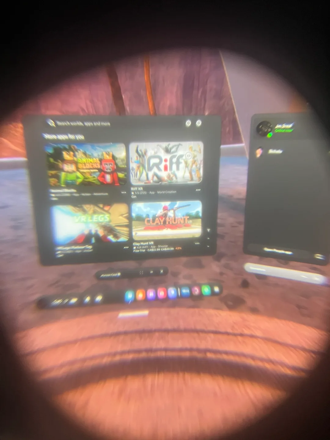 (No Charger.) Meta Quest 2 VR Headset with Controllers image indicator(4)