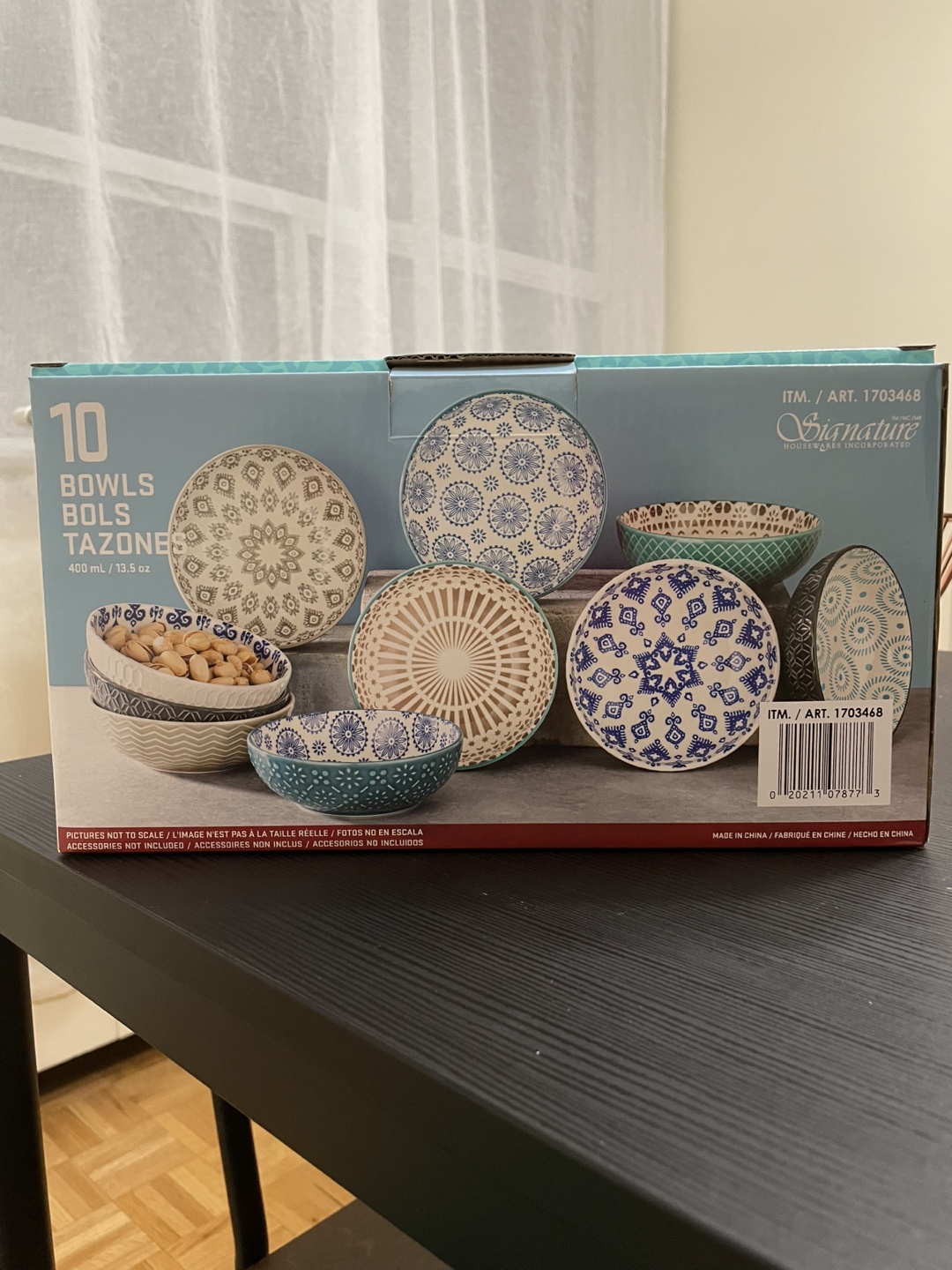 Set of 10 Signature Bowls, 400ml