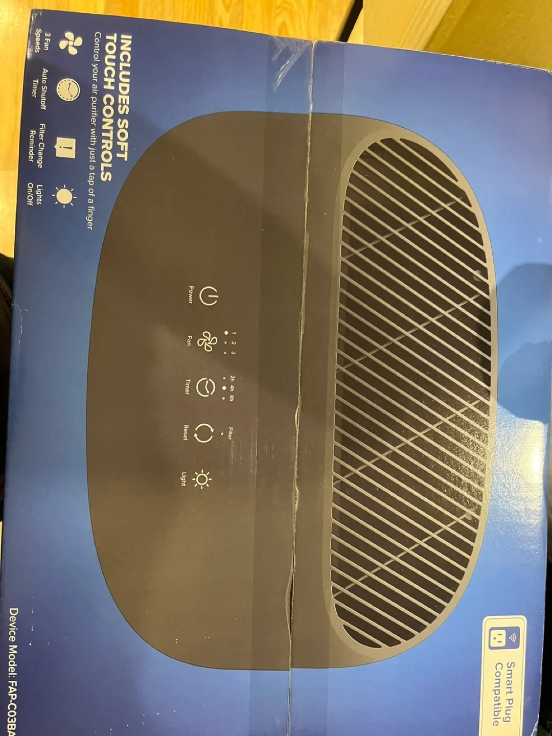 3M Filtrete Room Air Purifier F2 - 250 sq ft Coverage image indicator(2)