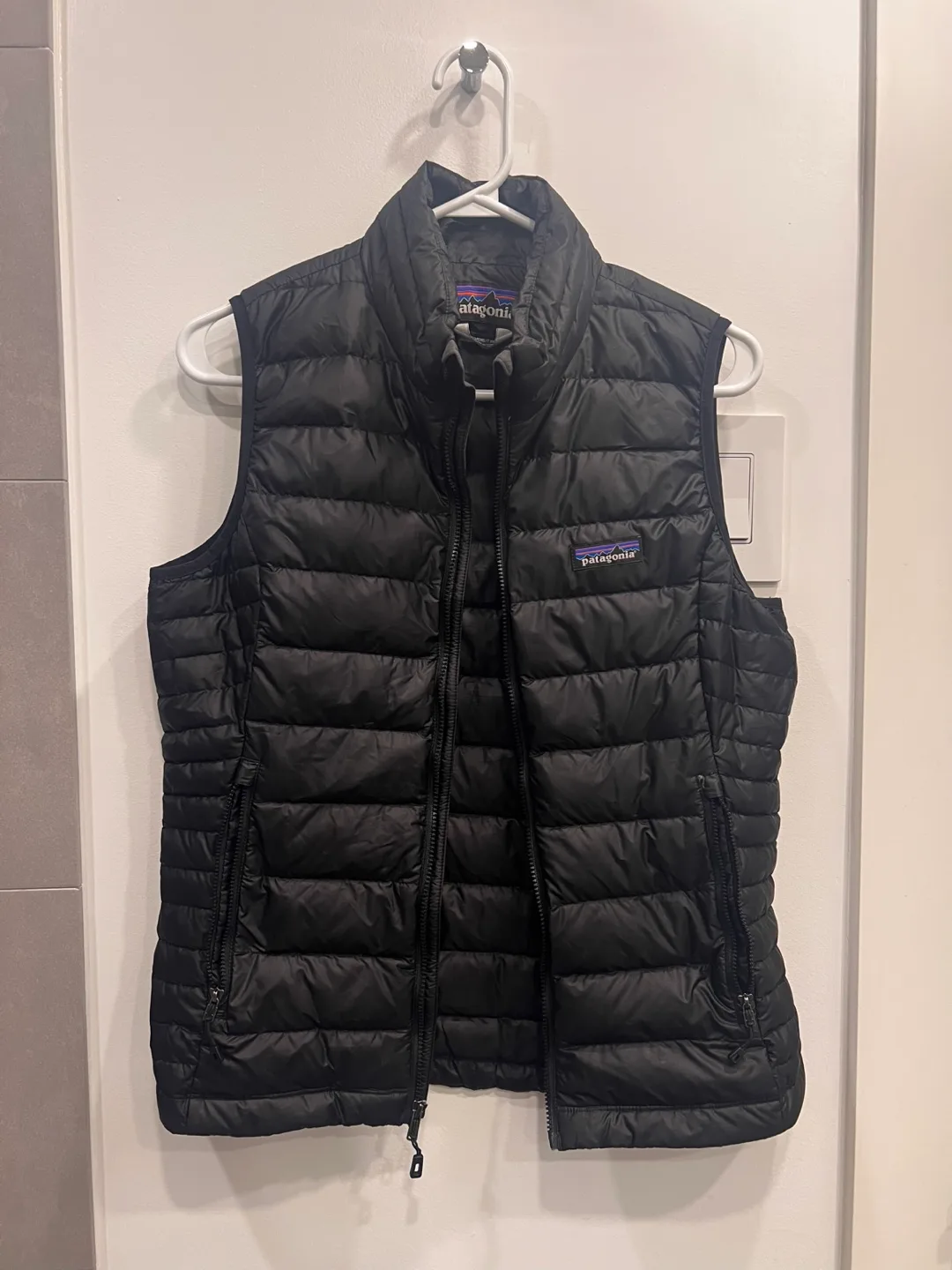 Patagonia Black Down Vest thumbnail
