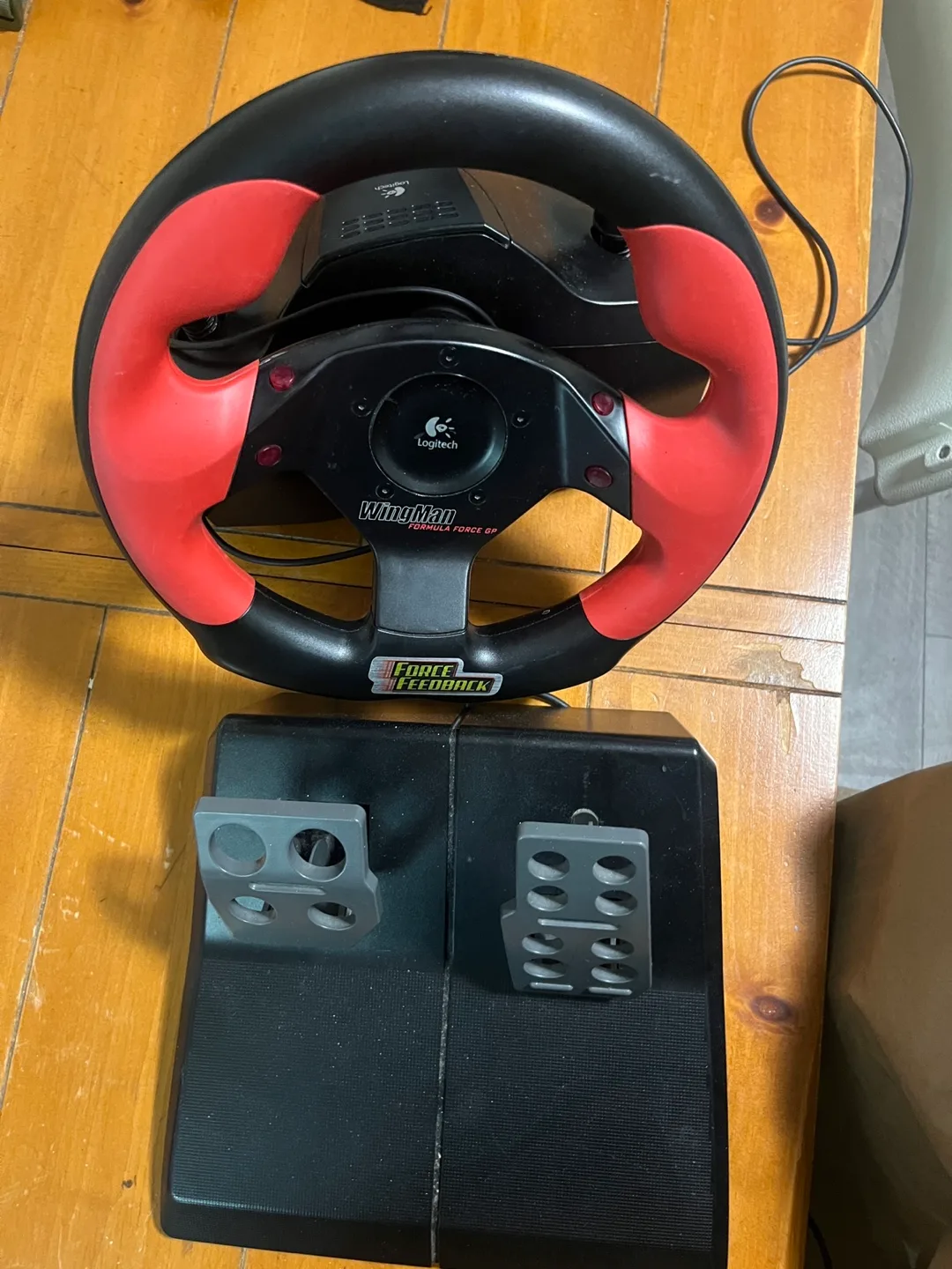 Logitech WingMan Formula Force GP Racing Wheel thumbnail
