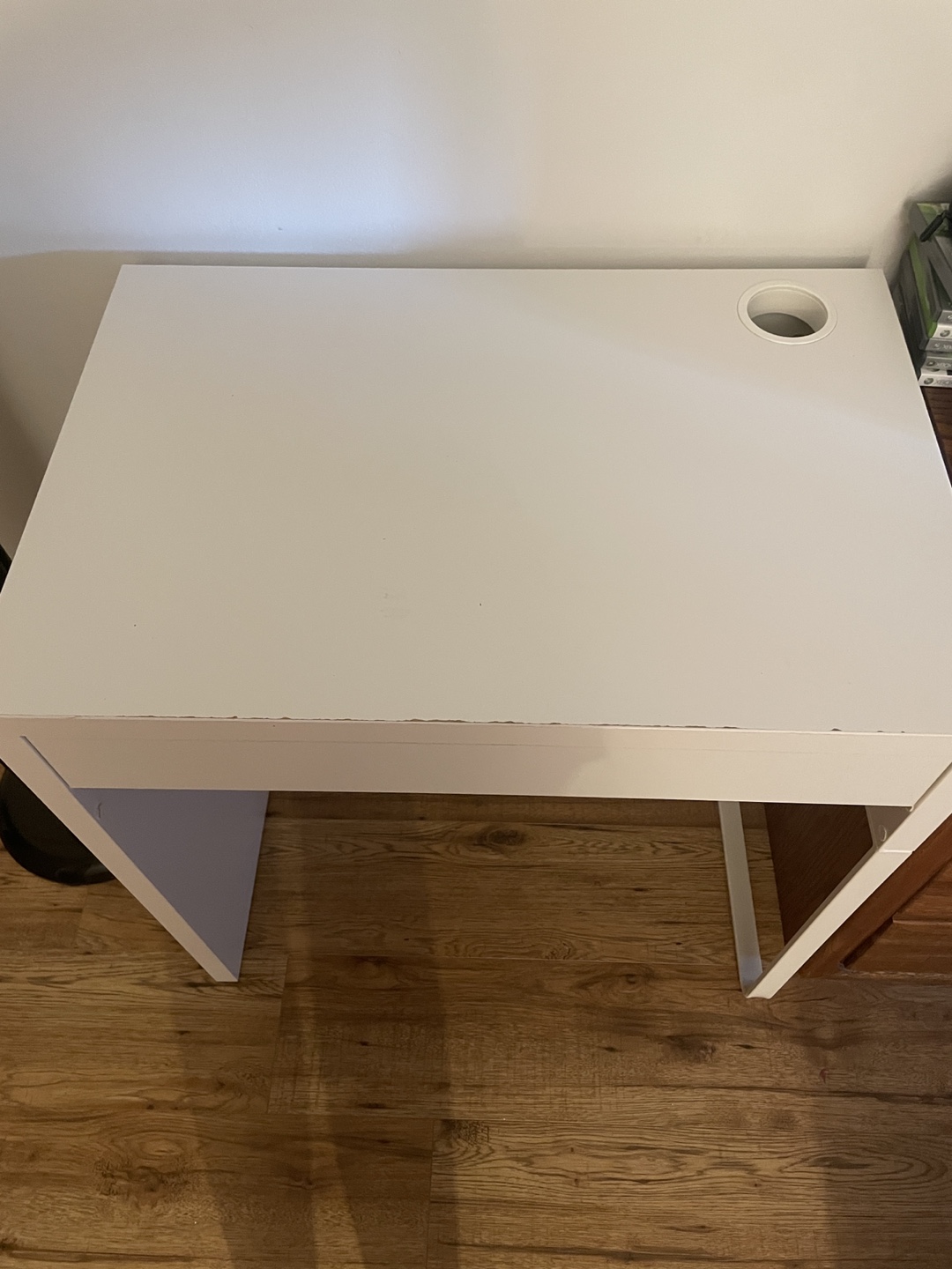 IKEA White Desk with Drawer