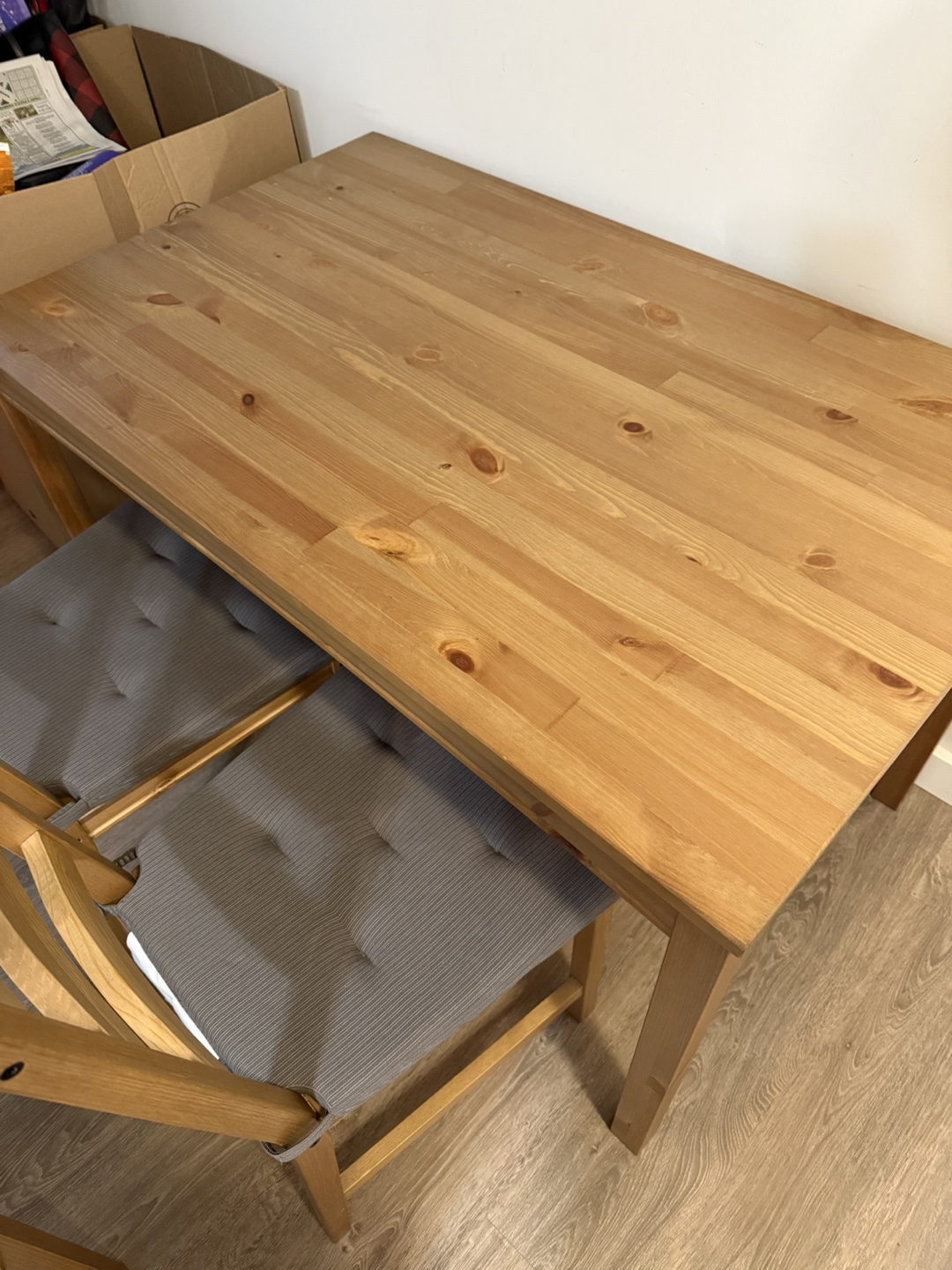 IKEA Ingatorp Table and 4 Chairs - photo 2