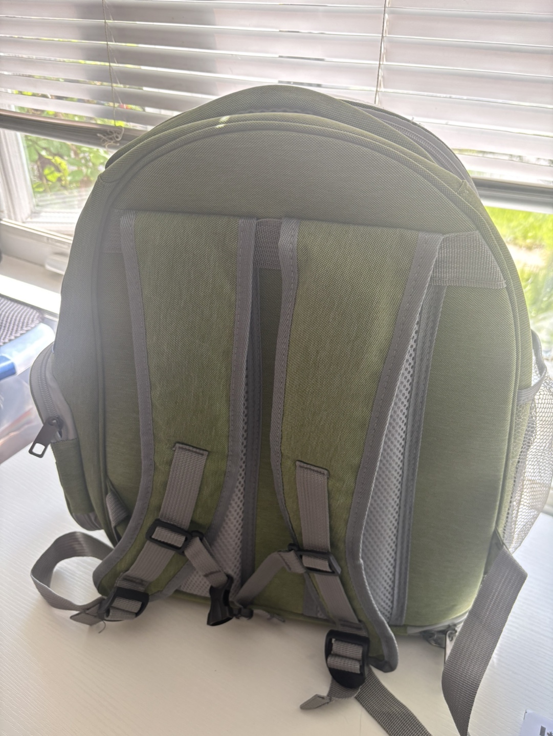 Cawypety Cat Backpack Carrier - Green - photo 4