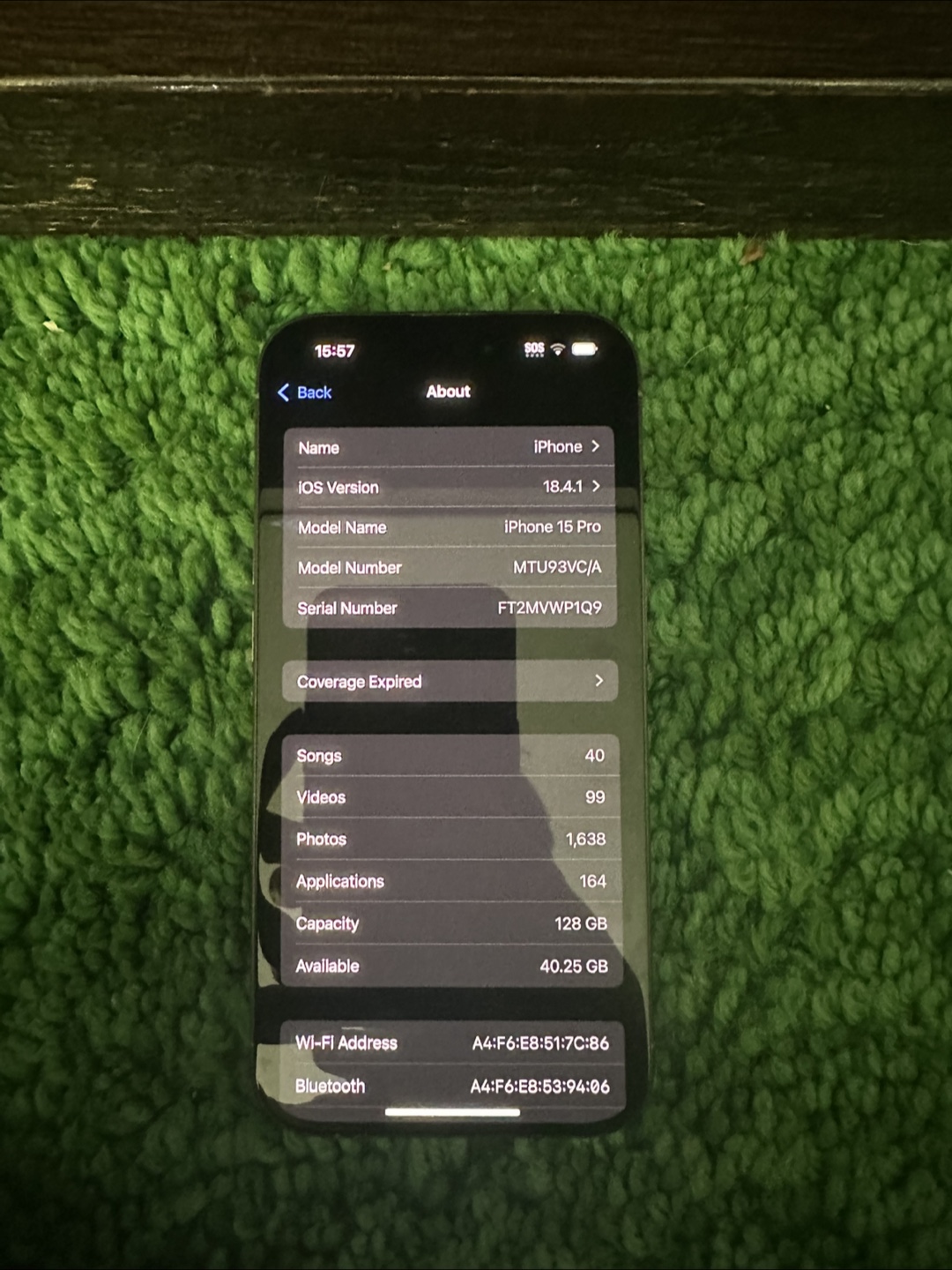 iPhone 15 Pro - 128 GB - - photo 2