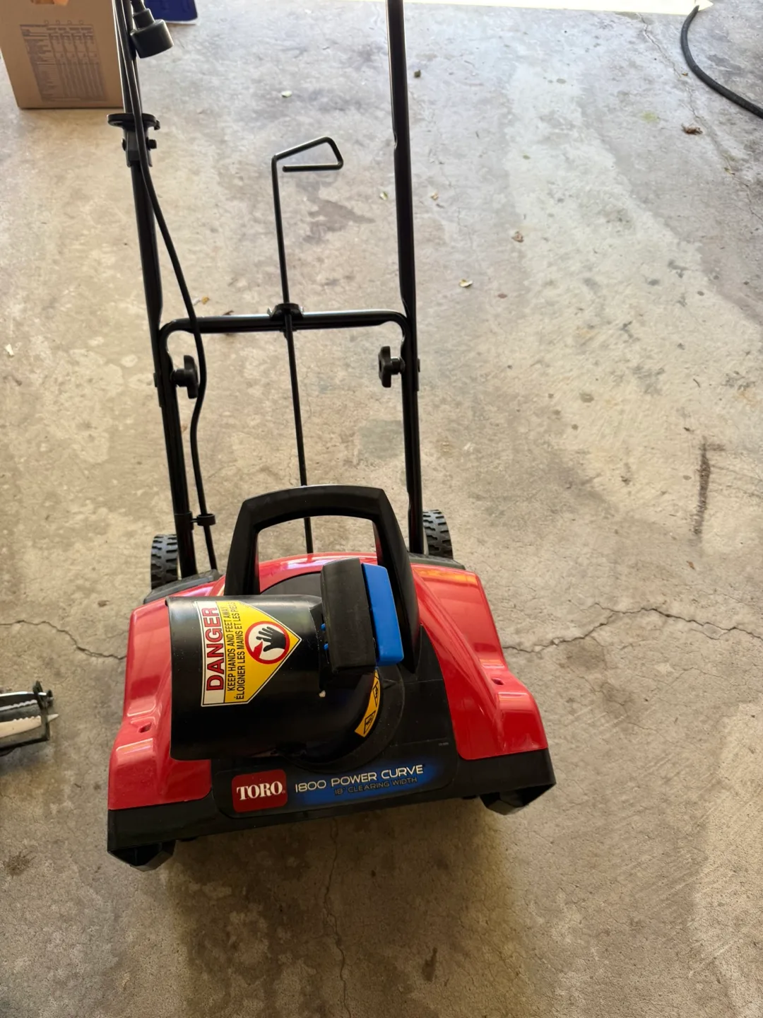 Toro 1800 Power Curve 18" Snowblower thumbnail