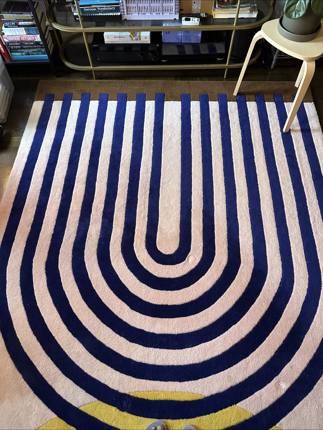 Modern Abstract Wool Area Rug - photo 4