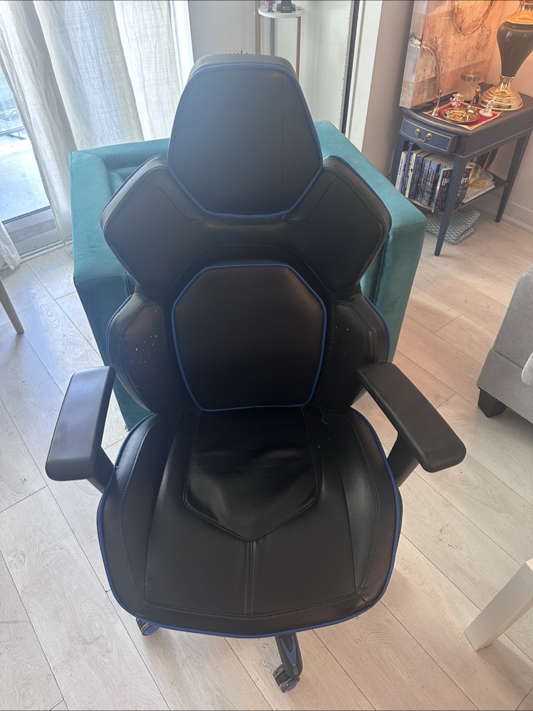 Gaming Chair - Black and Blue