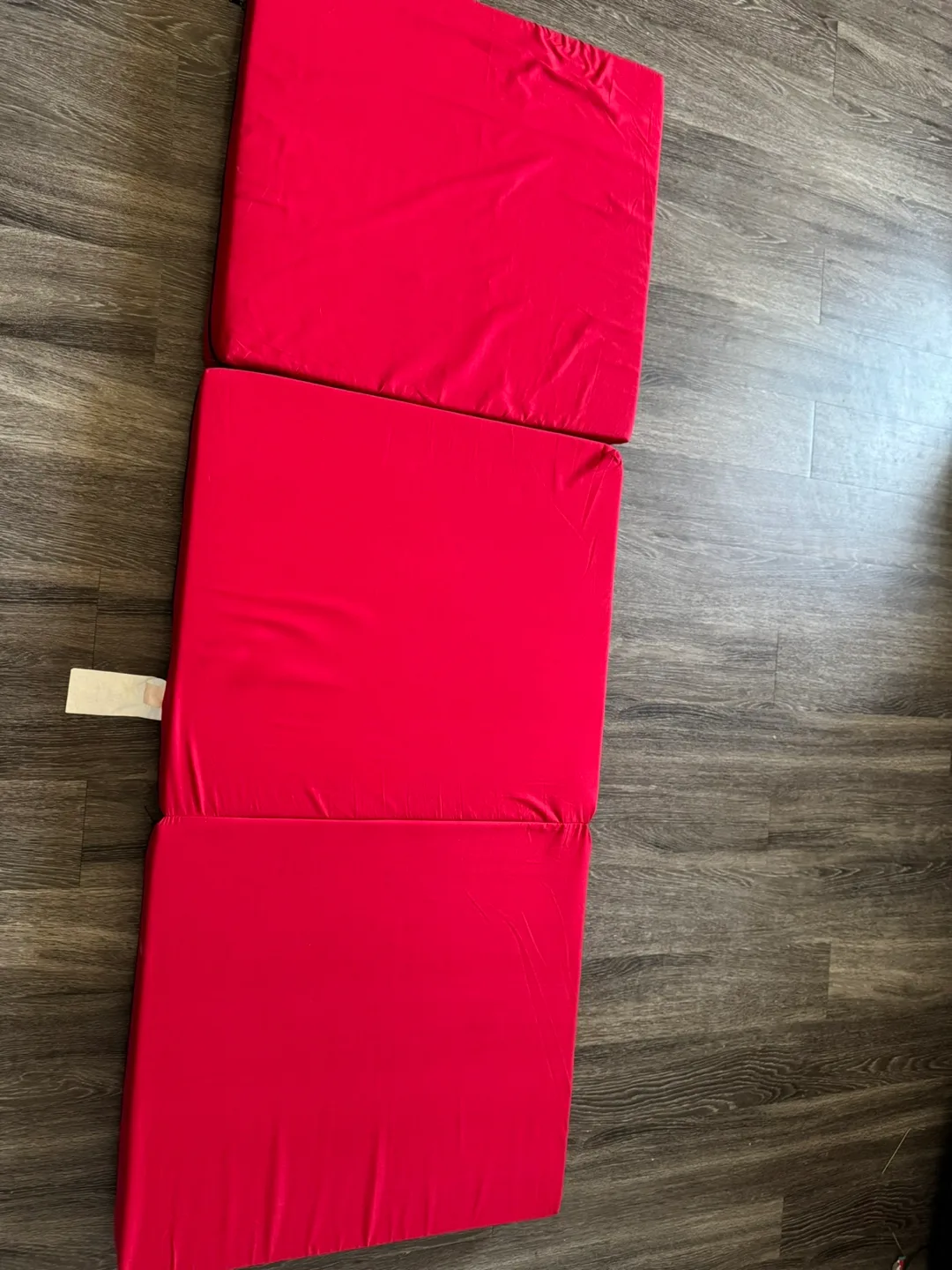 Red Tri-Fold Mattress Pad thumbnail