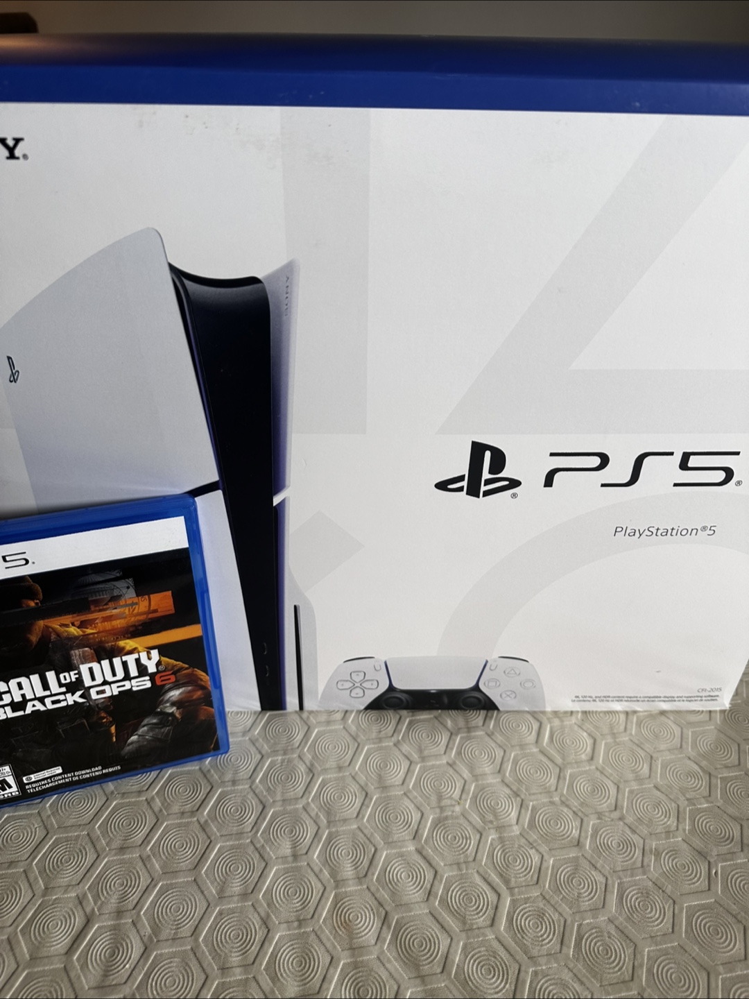 PlayStation 5 slim (disk) w/ COD Black Ops 6 - 1TB