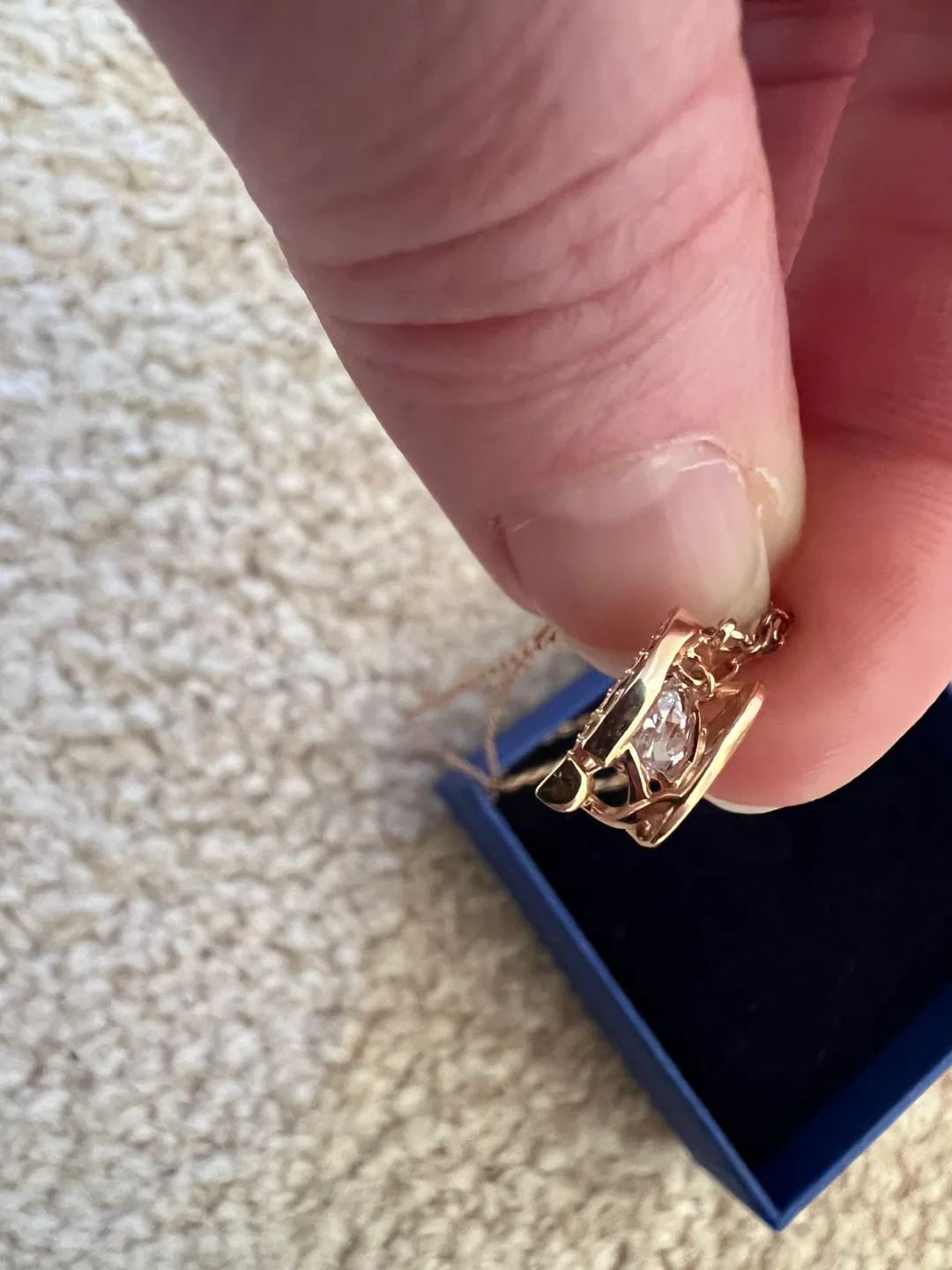 Swarovski Sparkling Dancing Heart Necklace image indicator(3)