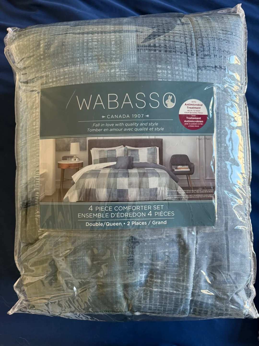 Wabasso 4-Piece Comforter Set - Double/Queen thumbnail