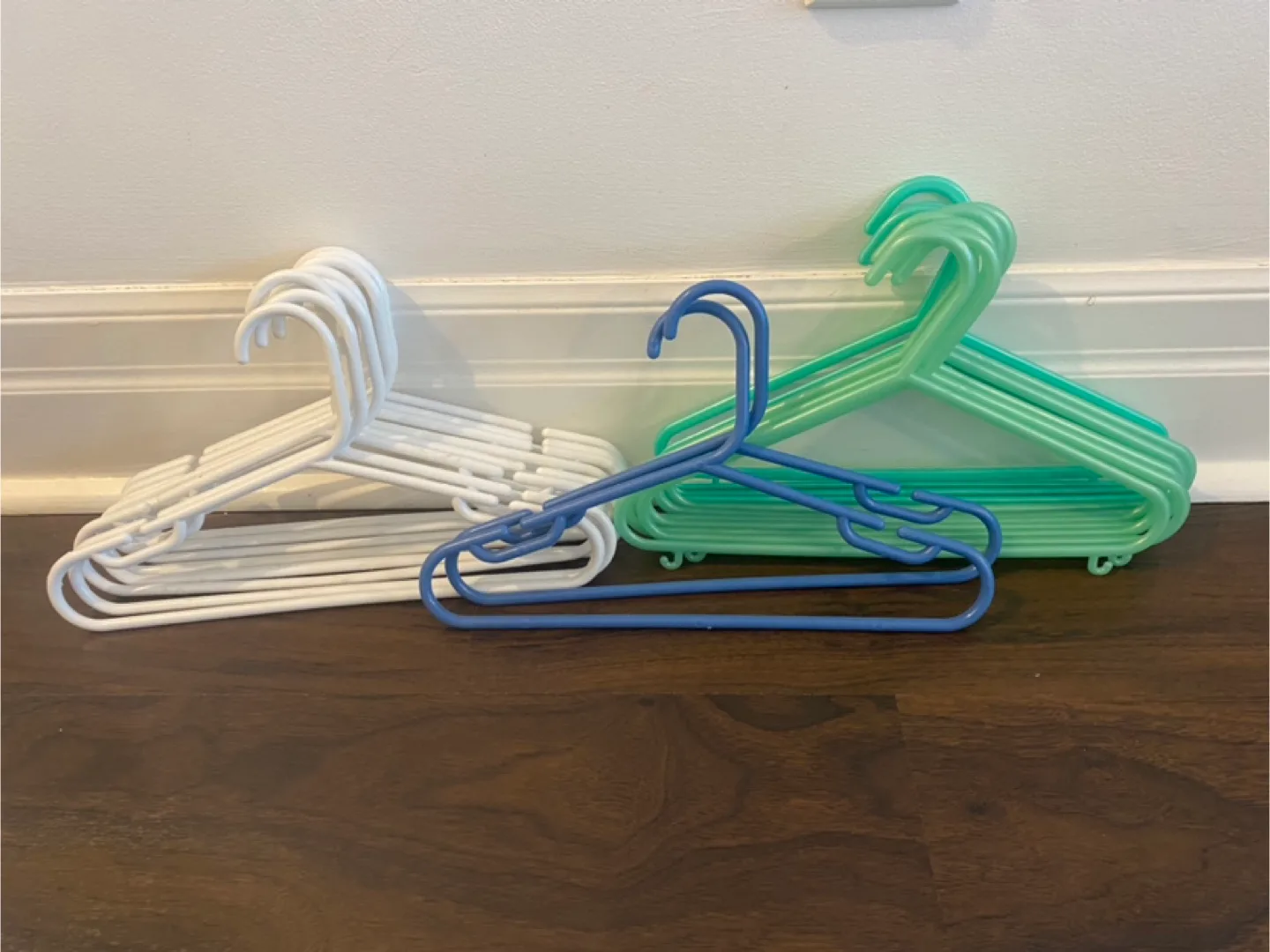 Bundle of Plastic Hangers for kids clothings thumbnail