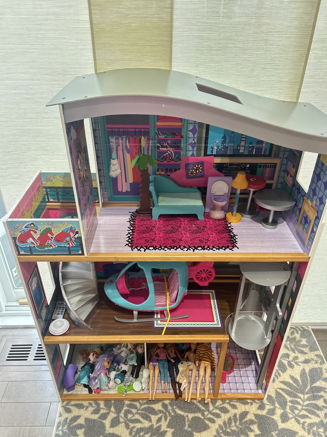 KidKraft Sparkle Mansion Dollhouse with Accessories - photo 2