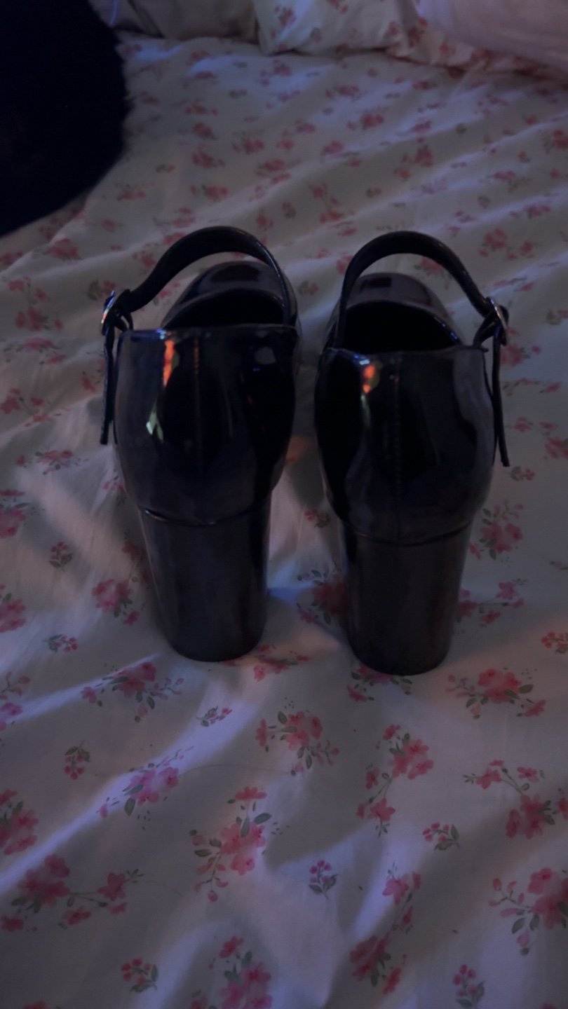 Black Platform Mary Janes - photo 3