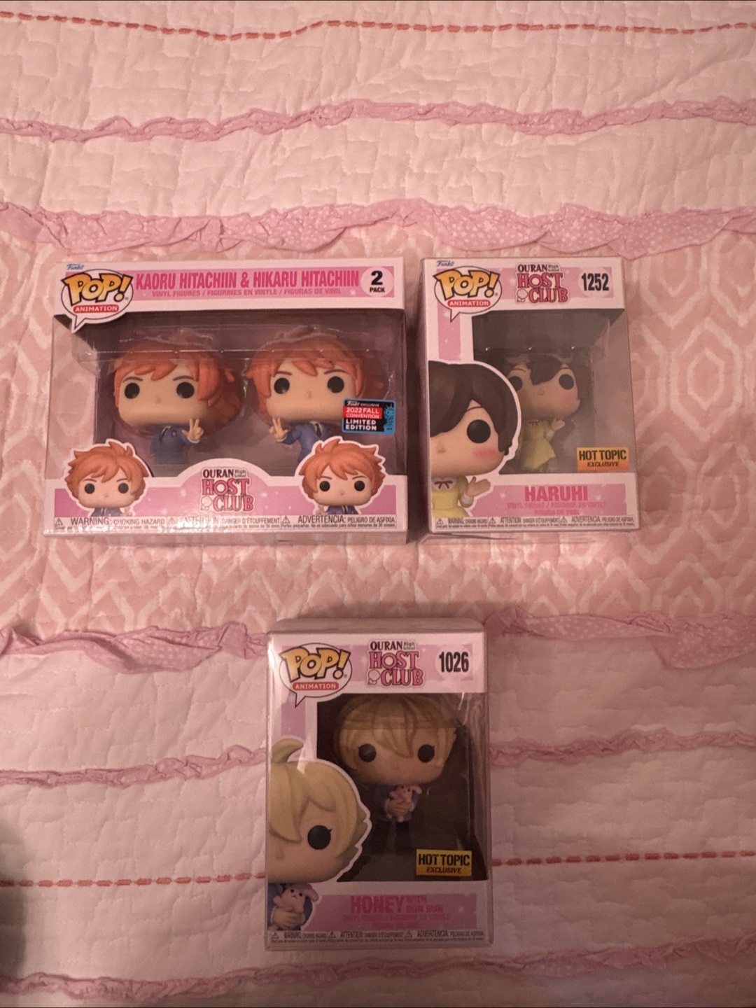 Ouran High School Host Club Funko Pop! Twins Haruhi, Honey
