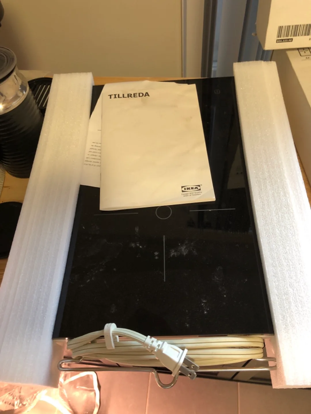 IKEA TILLREDA Portable Induction Cooktop - Brand New in Box thumbnail