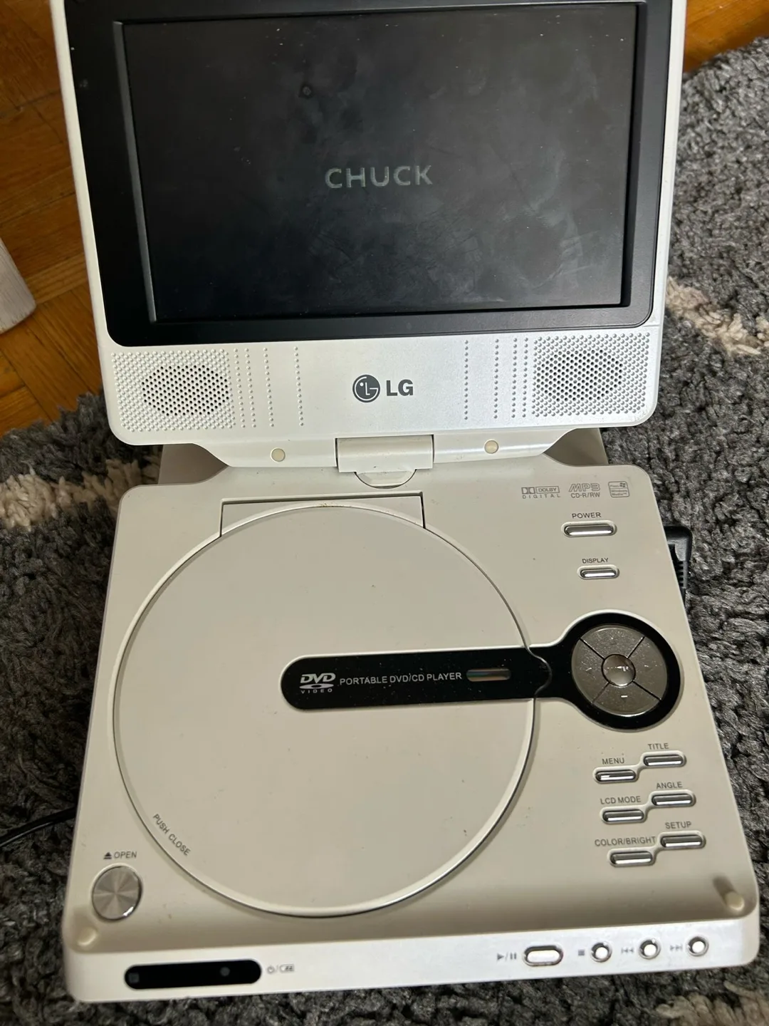 LG Portable DVD Player with LCD Screen thumbnail